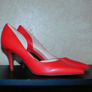 Marc Fisher Red-orange Heels